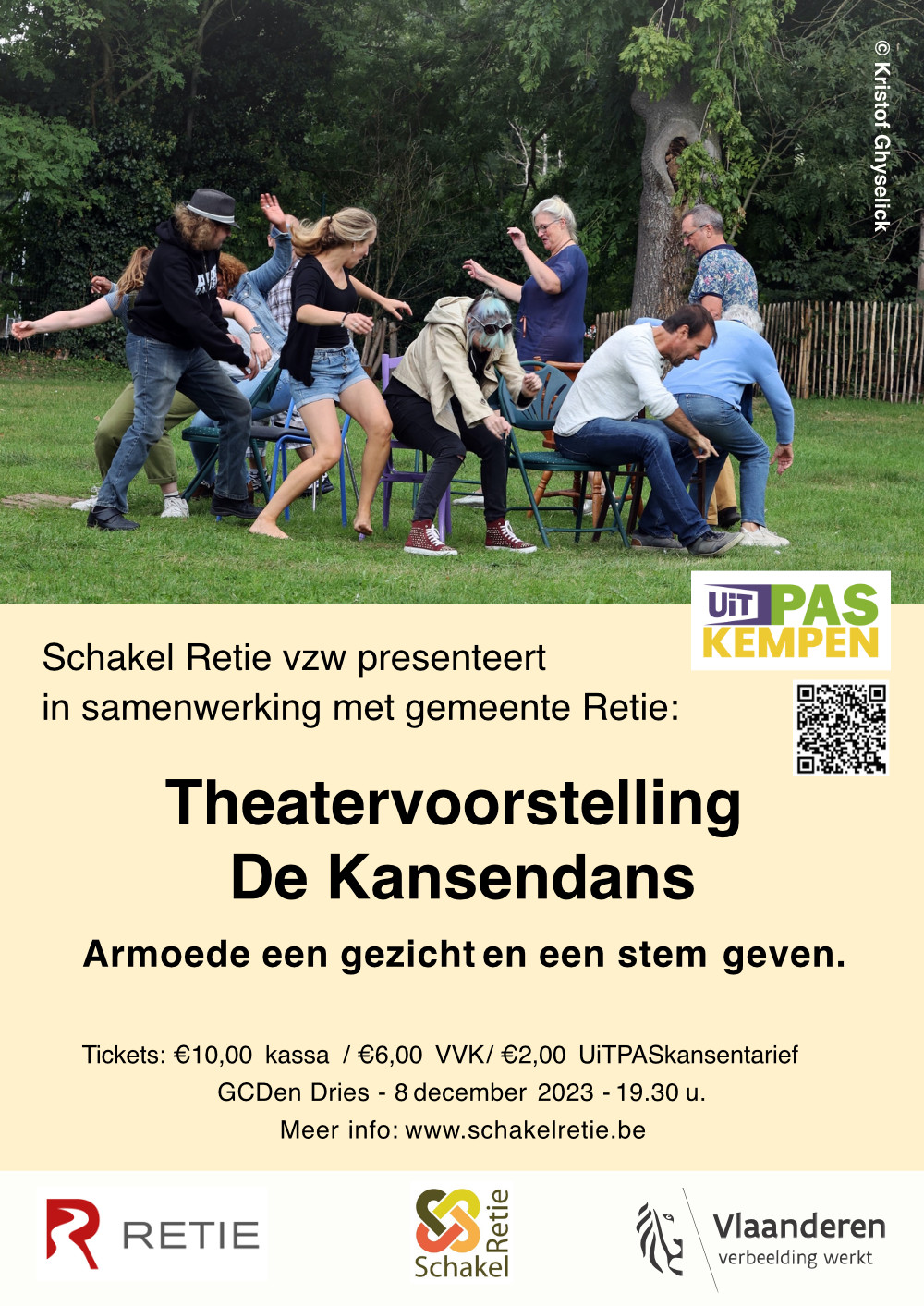 Affiche theatervoorstelling De Kansendans